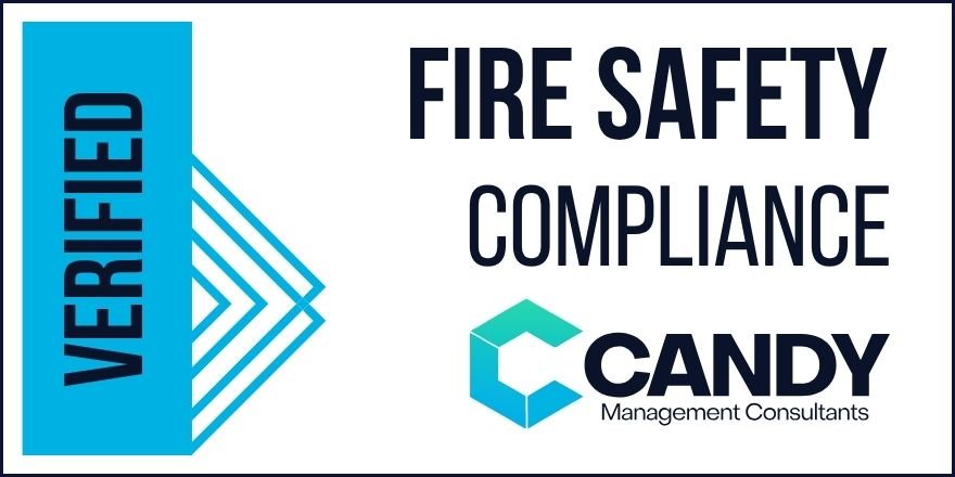 Fire Safety compliance light badge